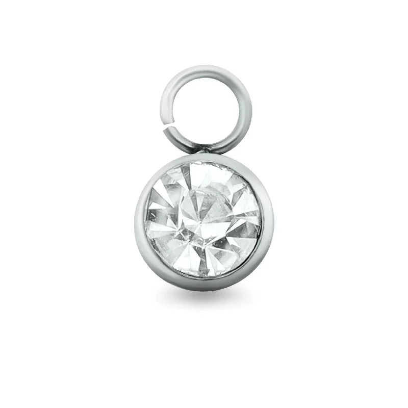 Clear CZ Charm / SBB0056