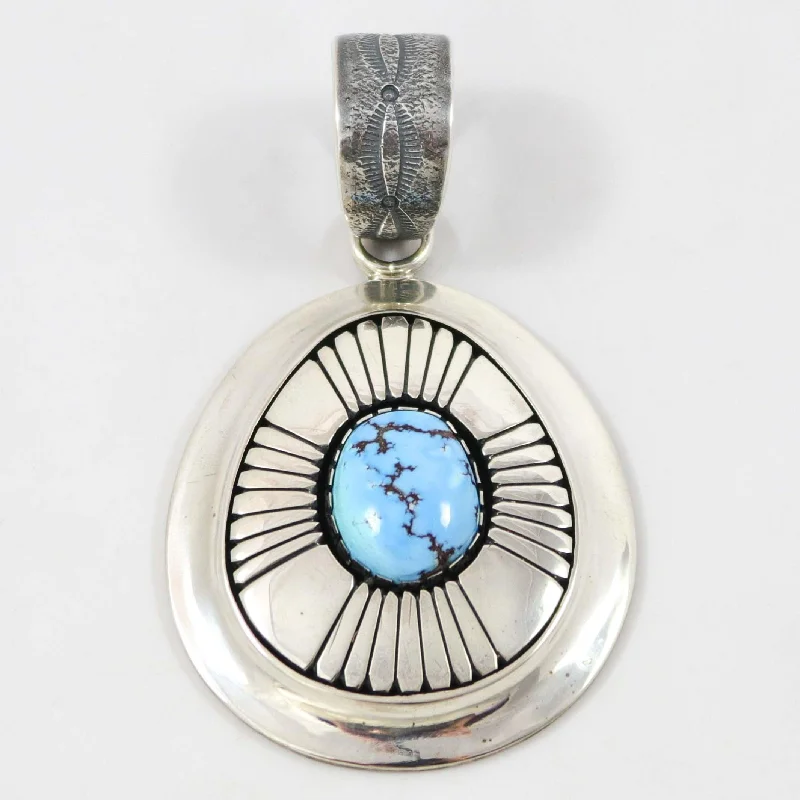 Golden Hills Turquoise Pendant