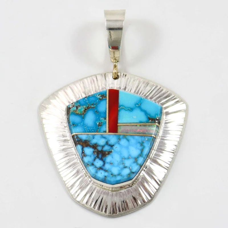 Ithaca Peak Turquoise Pendant