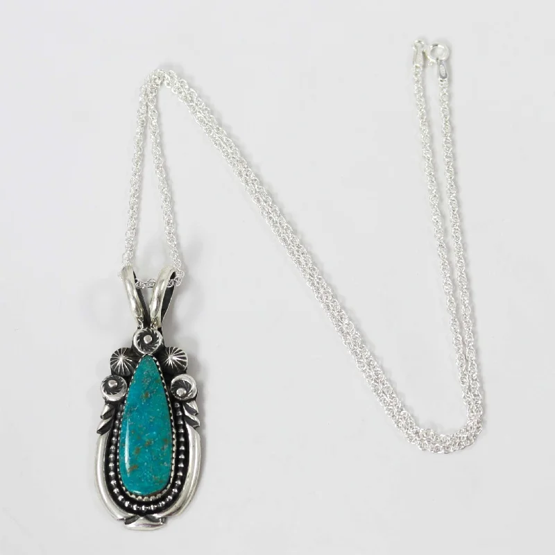 Kingman Turquoise Pendant