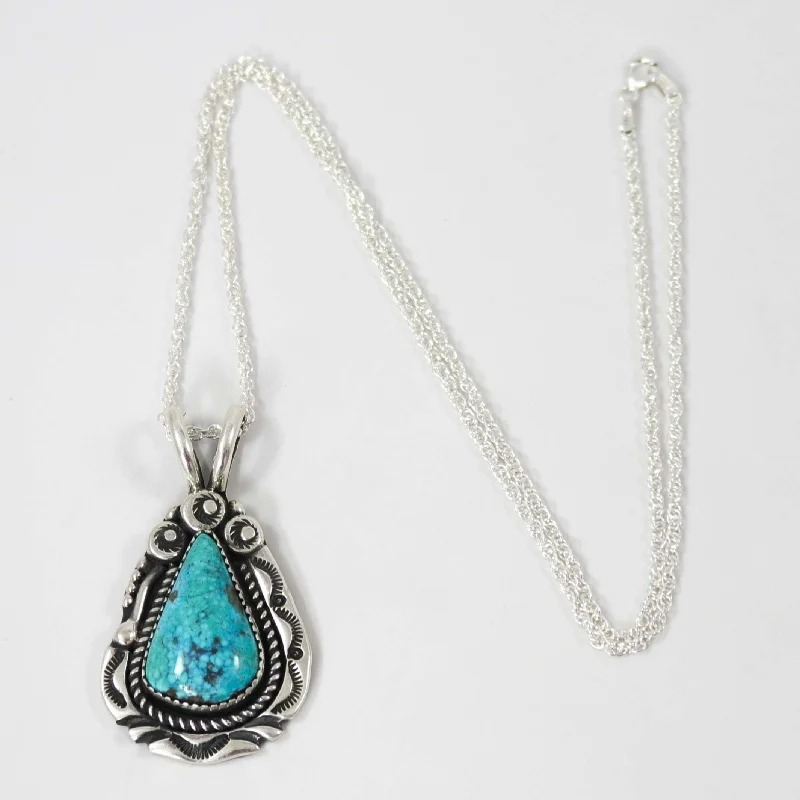 Kingman Turquoise Pendant