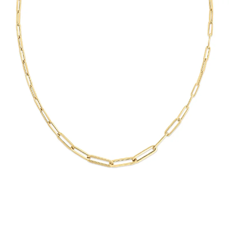 Roberto Coin Oro Classic Yellow Gold Necklace, 17"