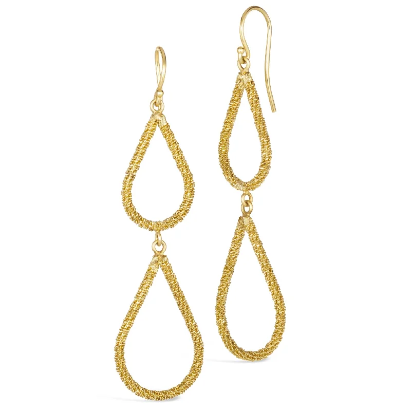 Teardrop Duo Stardust Earrings