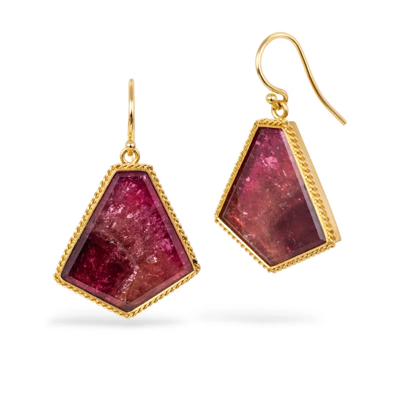 Tourmaline Statement Earrings