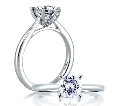 A. JAFFE Solitaire Engagement Ring