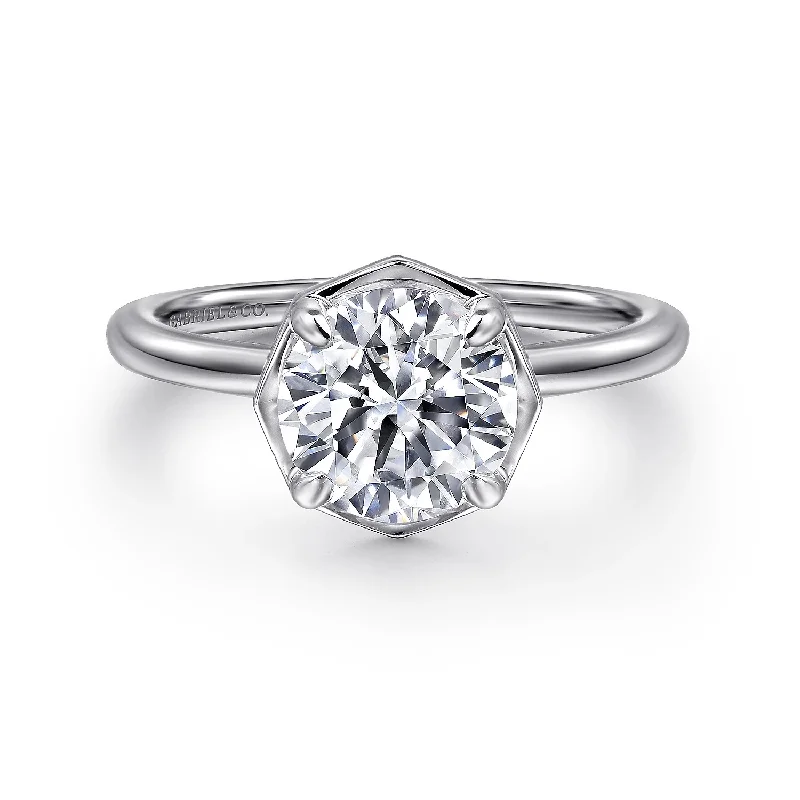 GABRIEL & CO "Classic" Engagement Ring