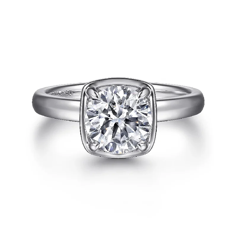 GABRIEL & CO "Contemporary" Engagement Ring