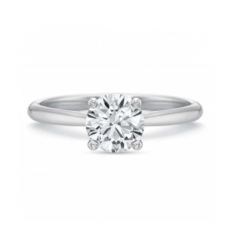 Precision Set "New Aire" Solitaire Engagement Ring