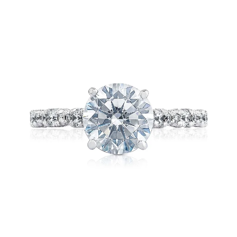 Tacori "Petite Crescent" Engagement Ring