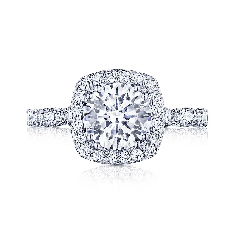 Tacori "Petite Crescent" Engagement Ring