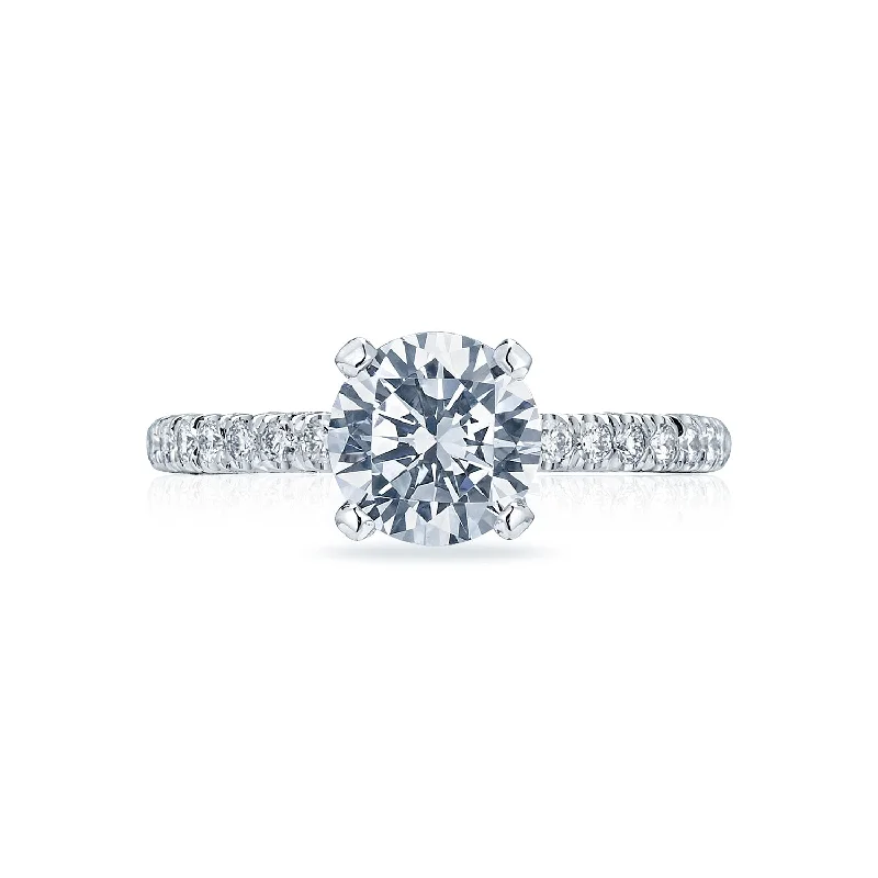 Tacori "Petite Crescent" Engagement Ring