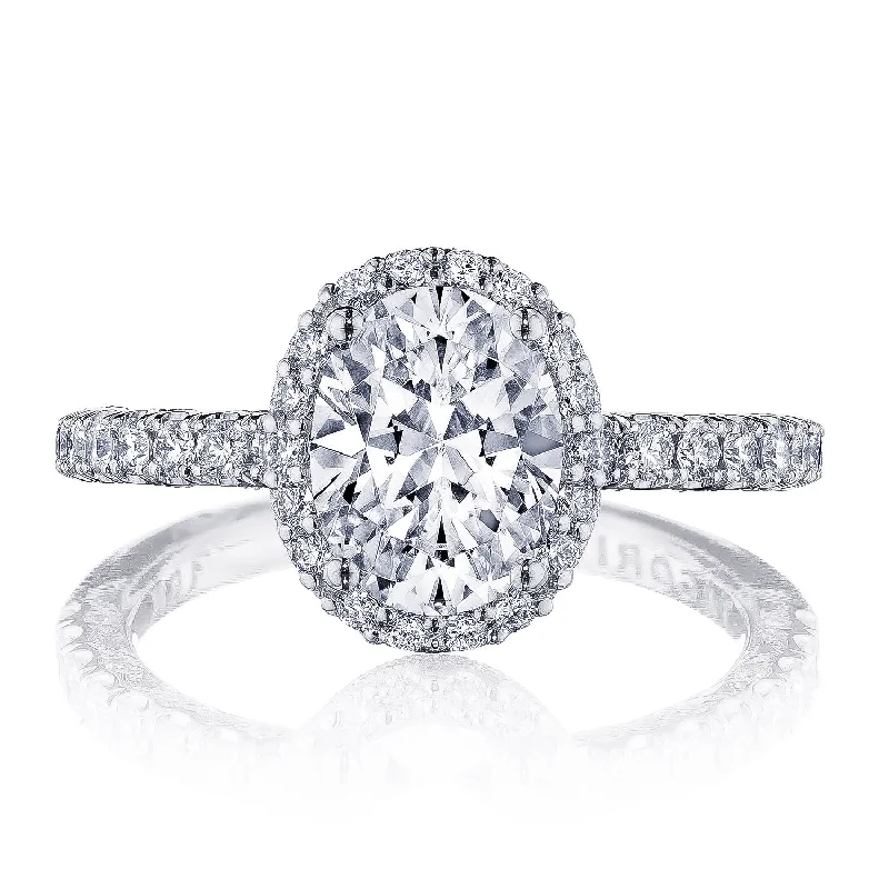 Tacori "Petite Crescent" Engagement Ring