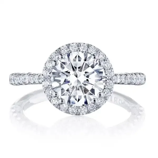 Tacori "Petite Crescent" Engagement Ring