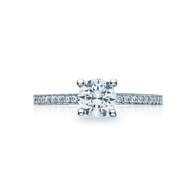 Tacori "Sculpted Crescent" Engagement Ring