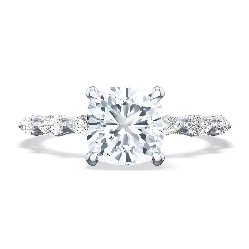 Tacori "Sculpted Crescent" Engagement Ring