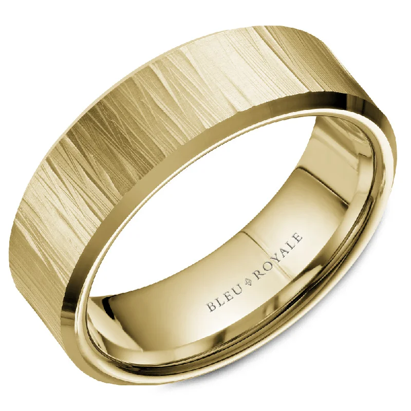 Bleu Royale "Legacy" Men's Wedding Band