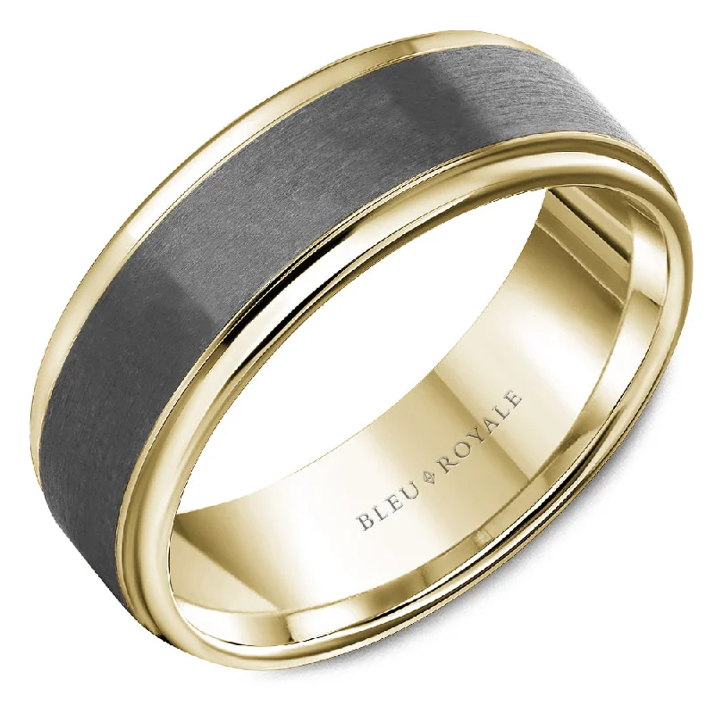 Bleu Royale "Tantalum" Men's Wedding Band