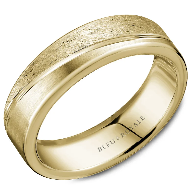 Bleu Royale "Legacy" Men's Wedding Band