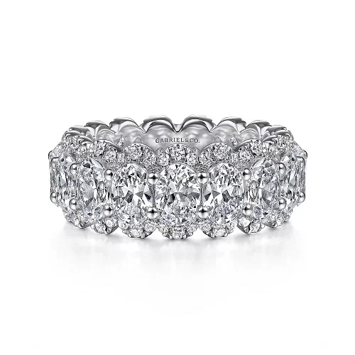 GABRIEL & CO "Contemporary" Eternity Band