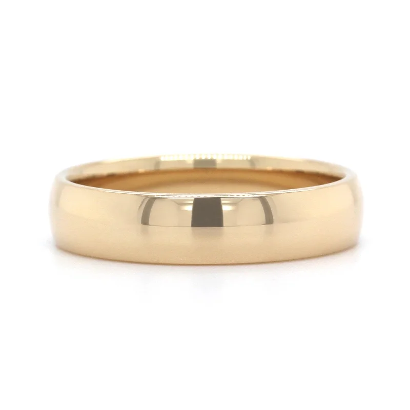 14K Yellow Gold Polished Band