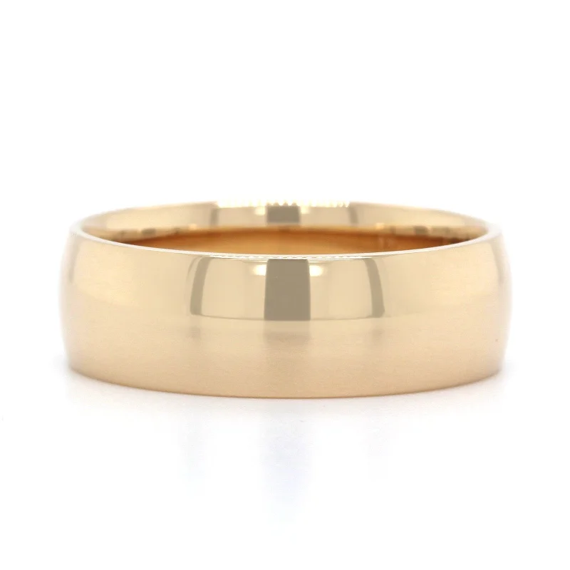 14K Yellow Gold Polished Band