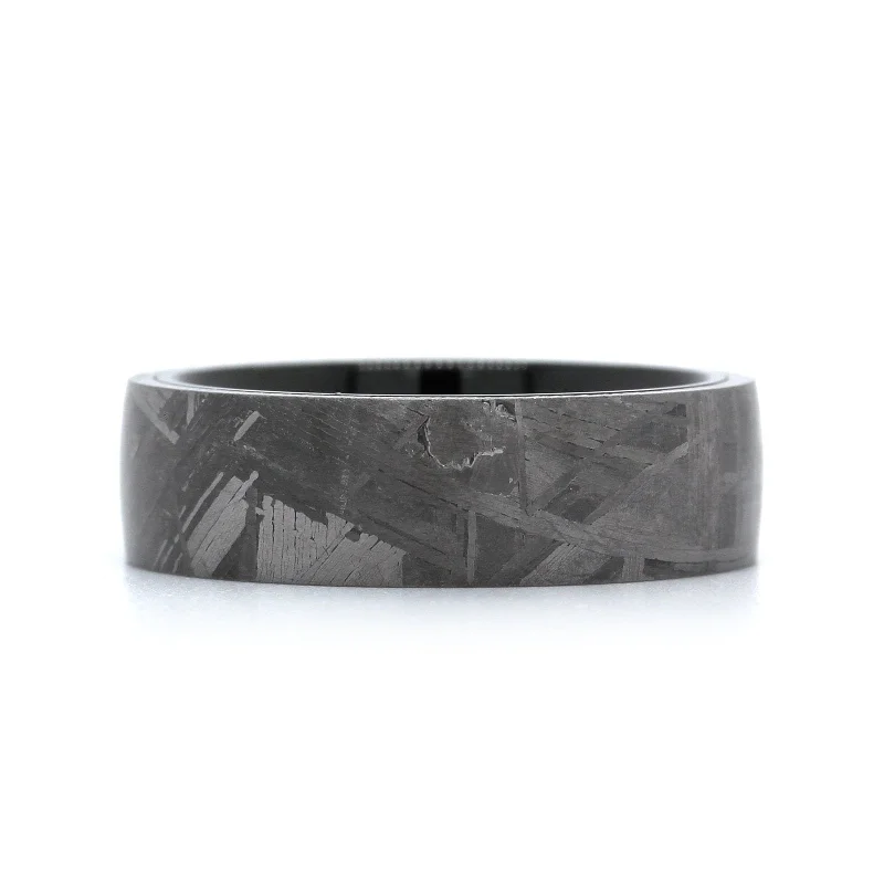 Black Tungsten Meteor Band