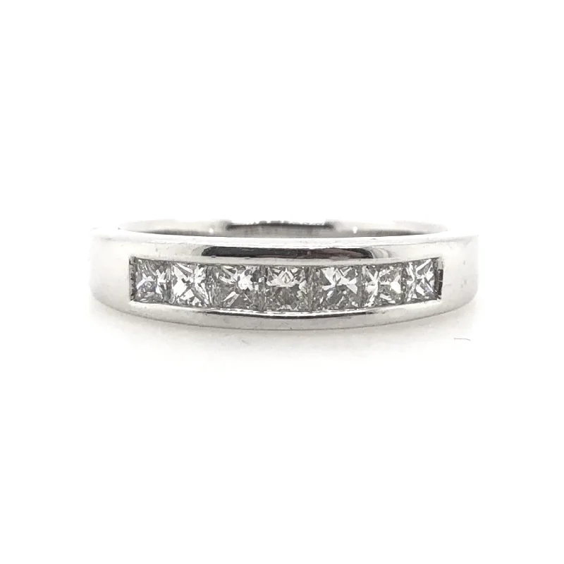 Platinum Diamond Wedding Band