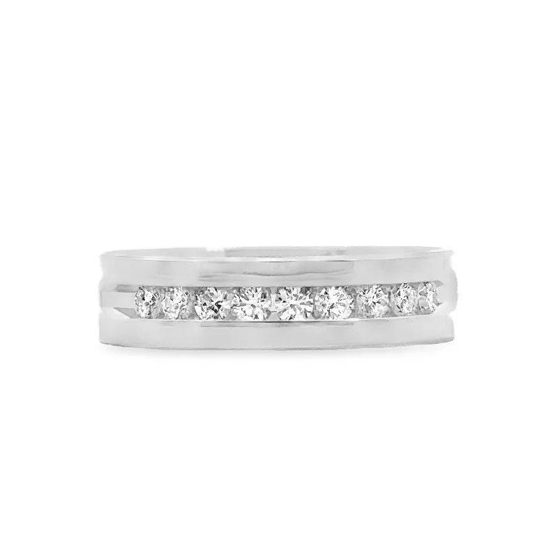 Verragio Diamond Men's Wedding Band