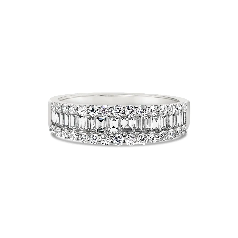 White Gold Diamond Fashion Band