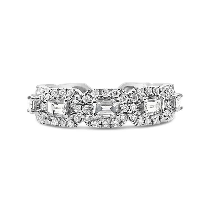 White Gold Diamond Fashion Band