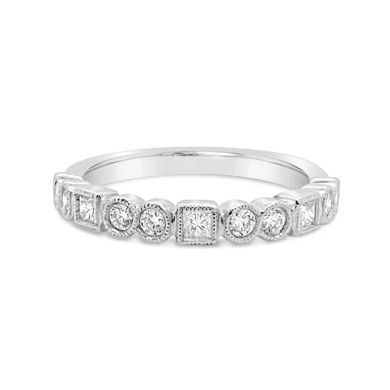 White Gold Diamond Wedding Band