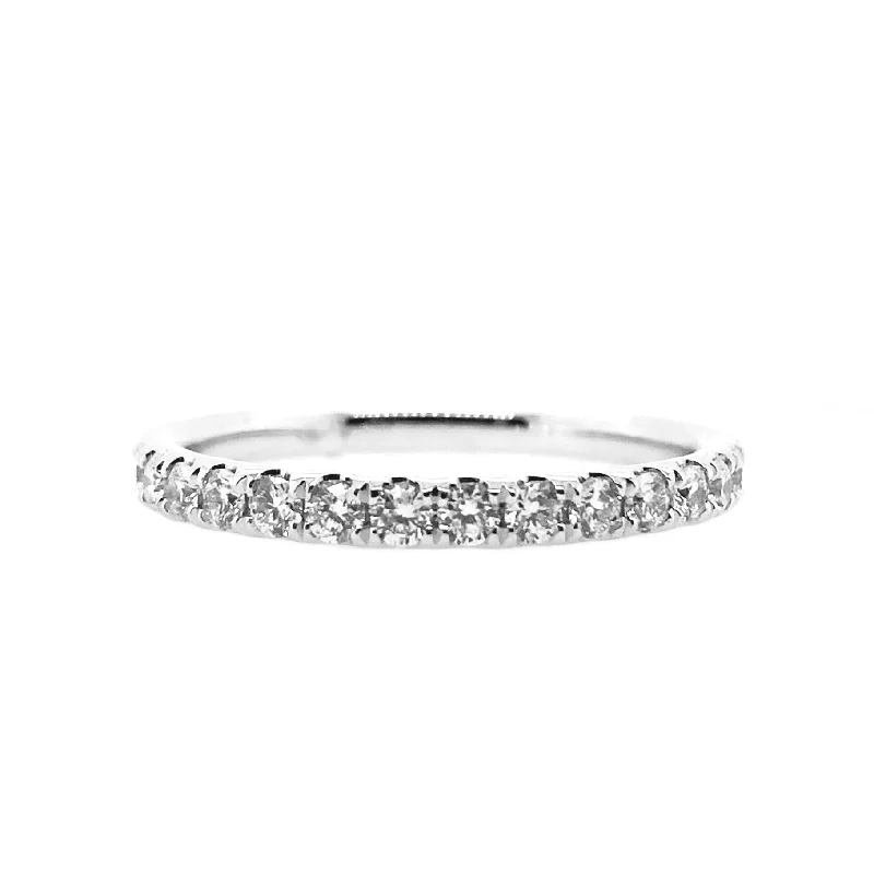 White Gold Diamond Wedding Band