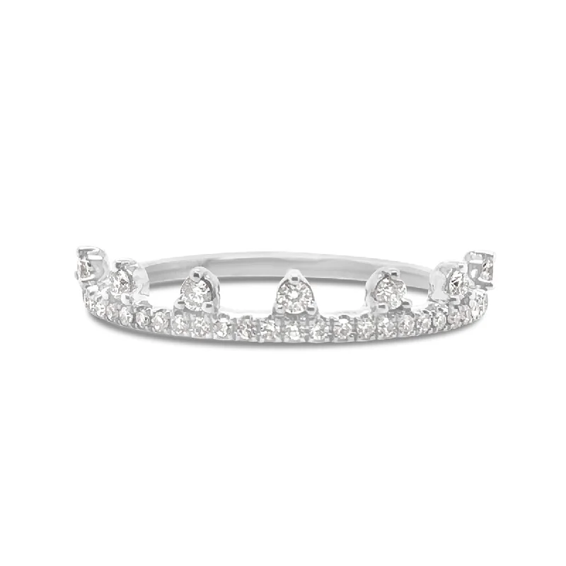 White Gold Diamond Wedding Band