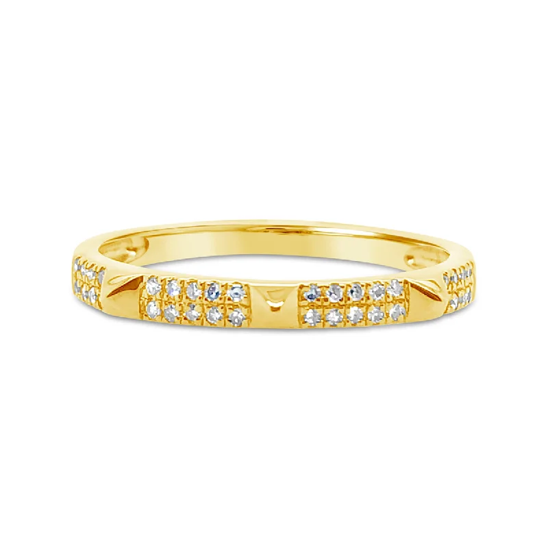 Yellow Gold Diamond Wedding Band