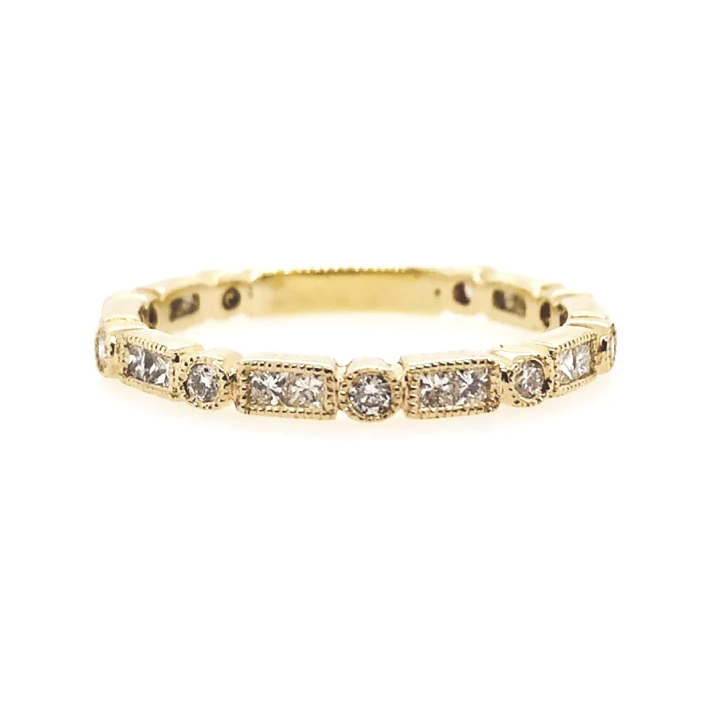 Yellow Gold Diamond Wedding Band