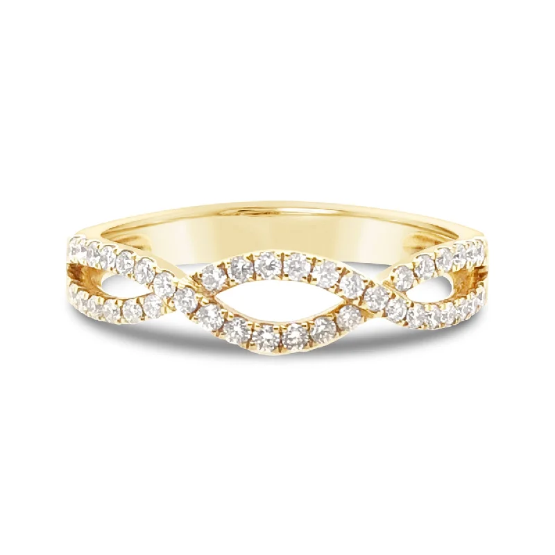 Yellow Gold Diamond Wedding Band