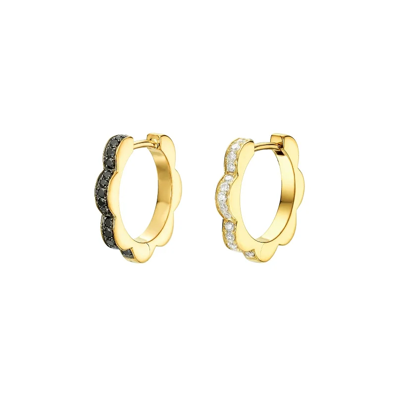 Triplet Hoop Earrings - Small