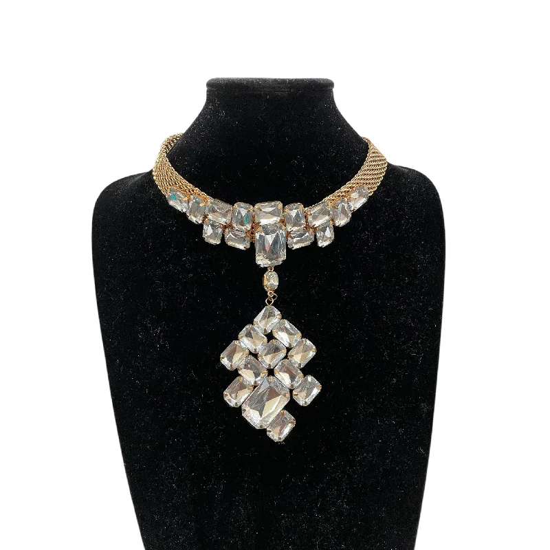 Necklace Statement By Cme In Clear