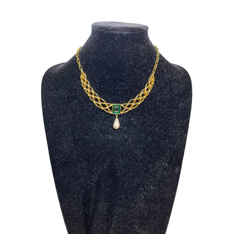 Necklace Statement By Cme In Gold