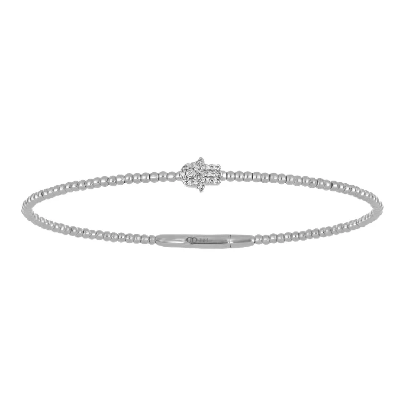 White Diamond Bangle (White Diamond 0.07 cts.)