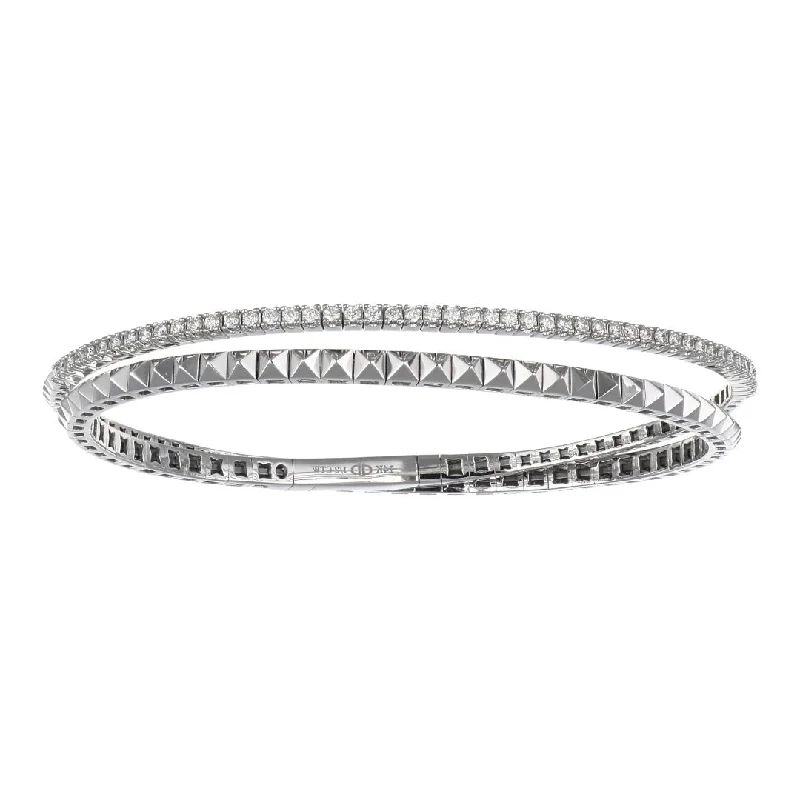 White Diamond Bangle (White Diamond 0.5 cts.)