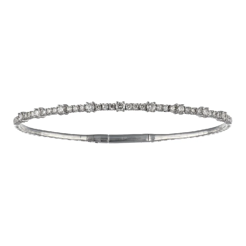 White Diamond Bangle (White Diamond 0.92 cts.)