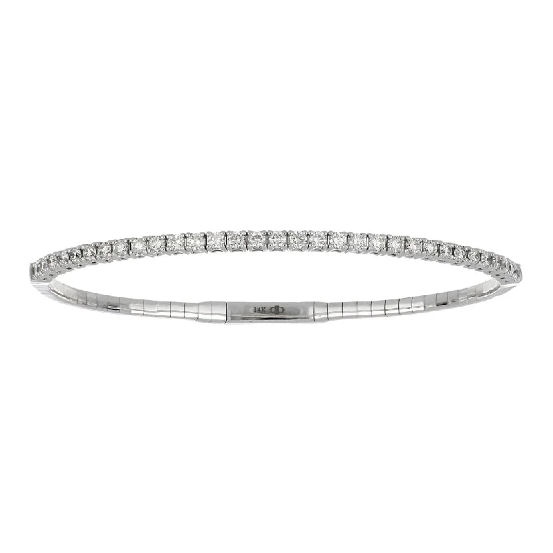 White Diamond Bangle (White Diamond 1.38 cts.)