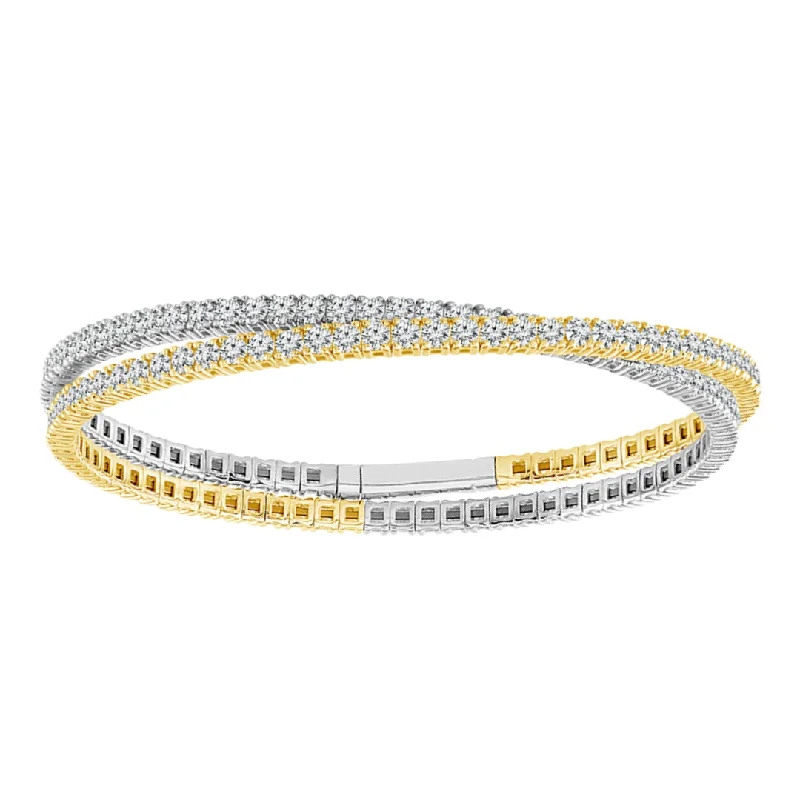 White Diamond Bangle (White Diamond 6.5 cts.)