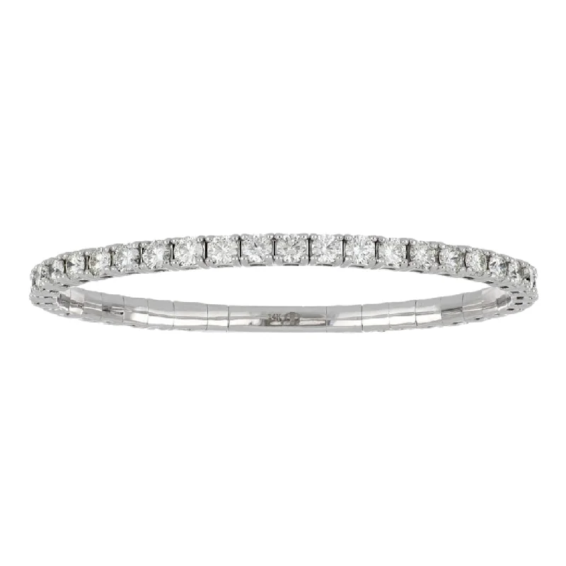 White Diamond Bangle (White Diamond 7.25 cts.)