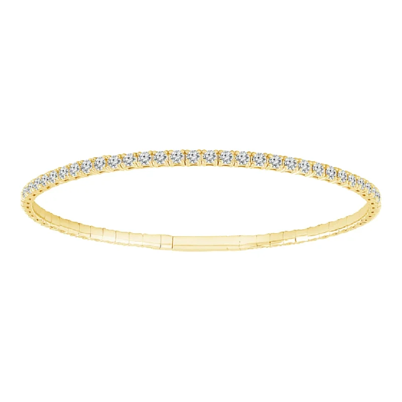 White Diamond Bangle (White Diamond 7.25 cts.)